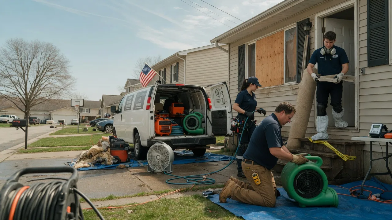 Water Damage Restoration in Coal Valley, IL near me